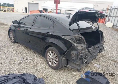 2015 Hyundai Elantra Se из США, поврежденный, VIN KMHDH4AE3FU225151